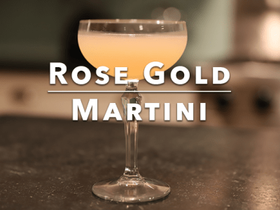 The Rose Gold&nbsp;Martini